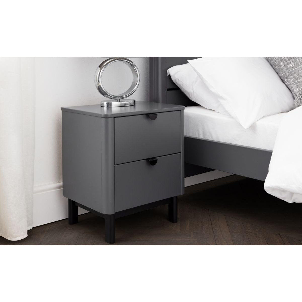 Chloe 2 Drawer Bedside