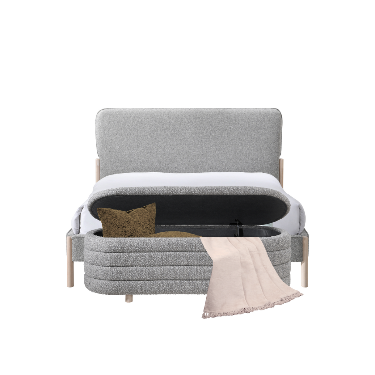 Cove Beds in Grey