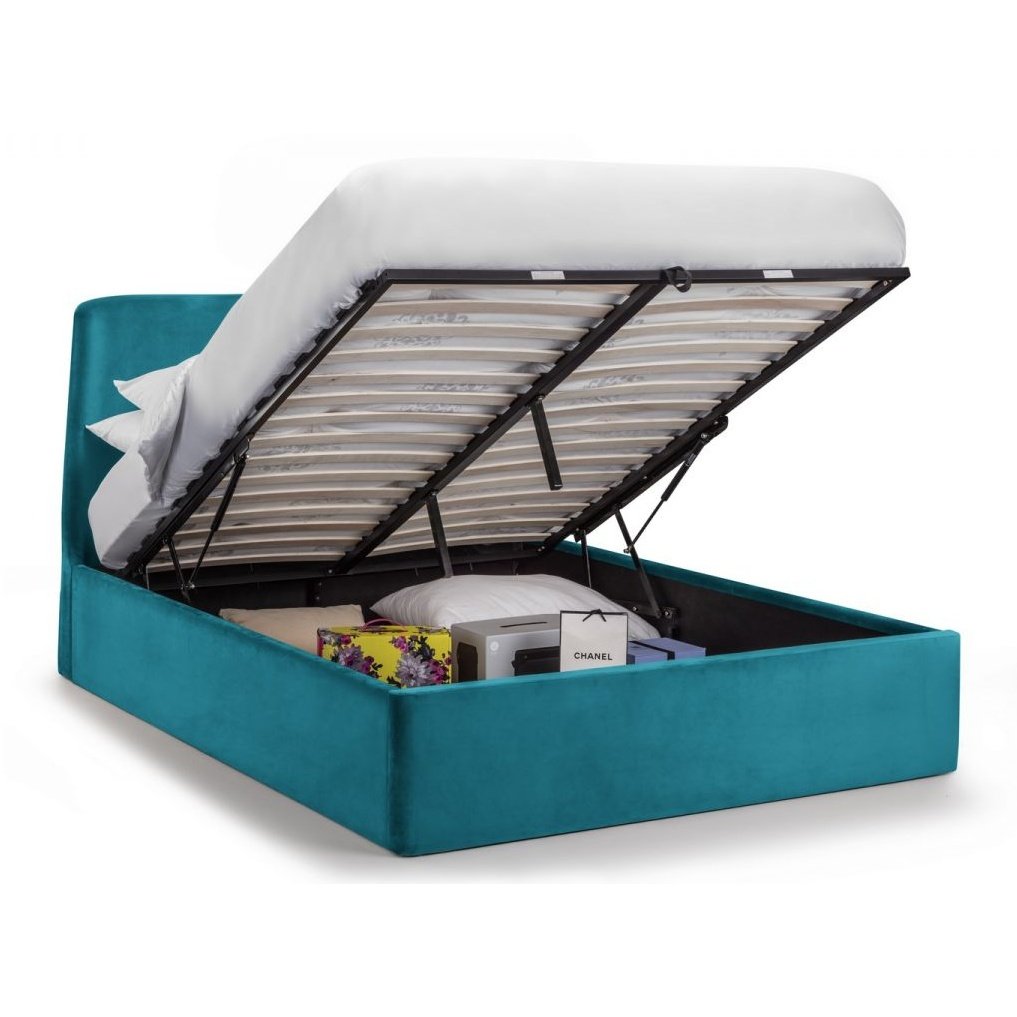 Frida Storage Ottoman Bed - Teal