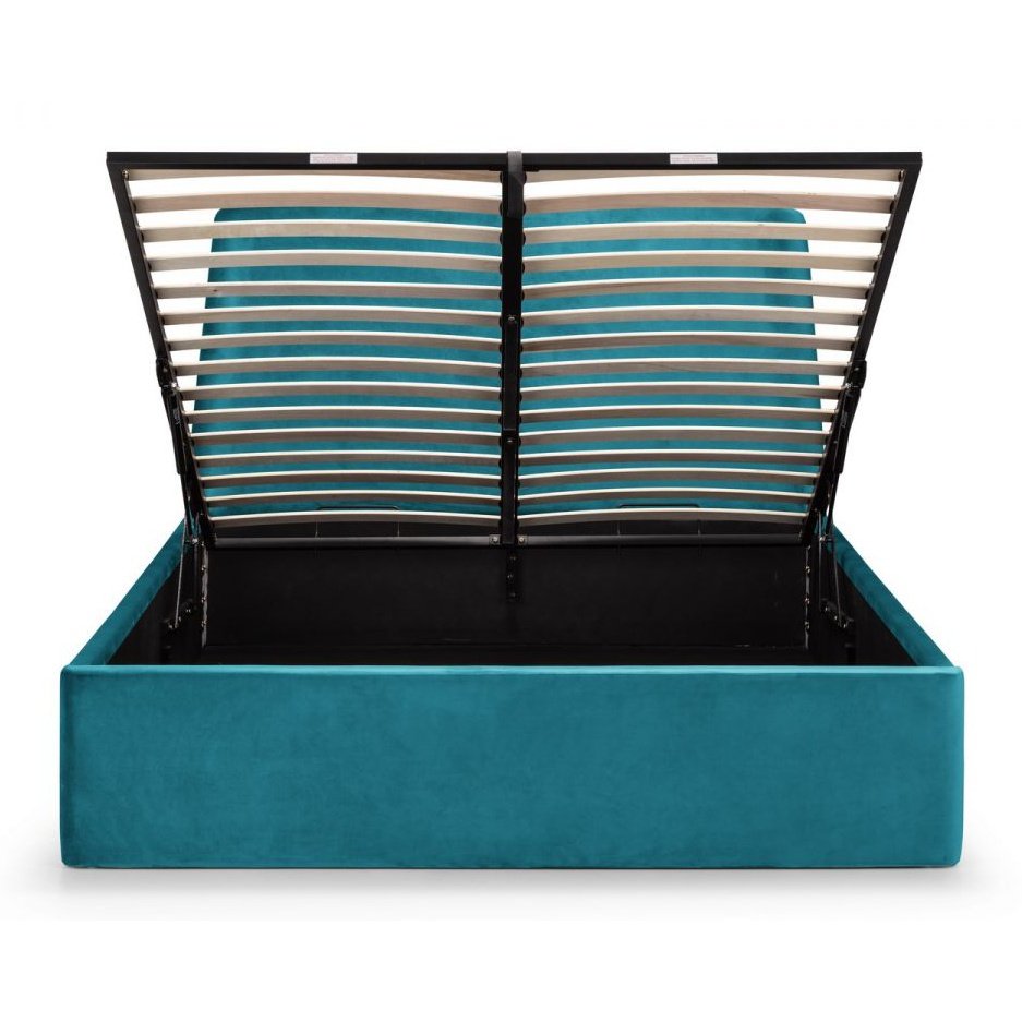 Frida Storage Ottoman Bed - Teal