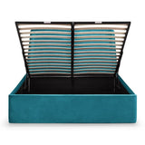 Frida Storage Ottoman Bed - Teal