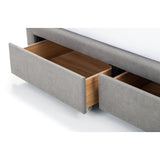 Fullerton 4 Drawer Bed - Grey