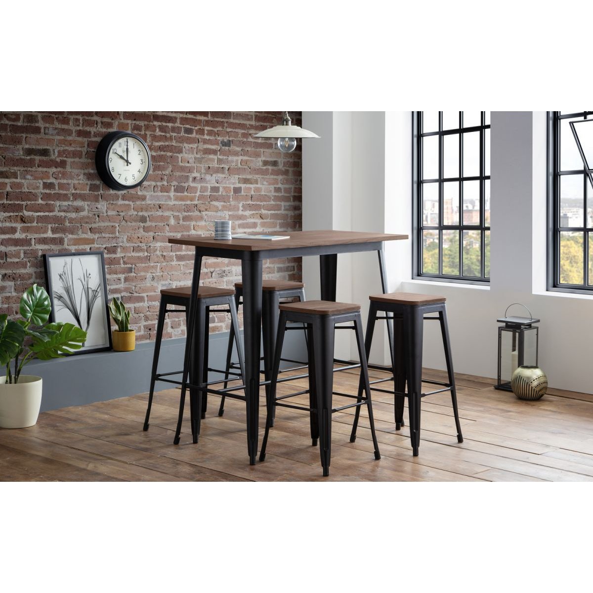 Grafton Backless Bar Stool