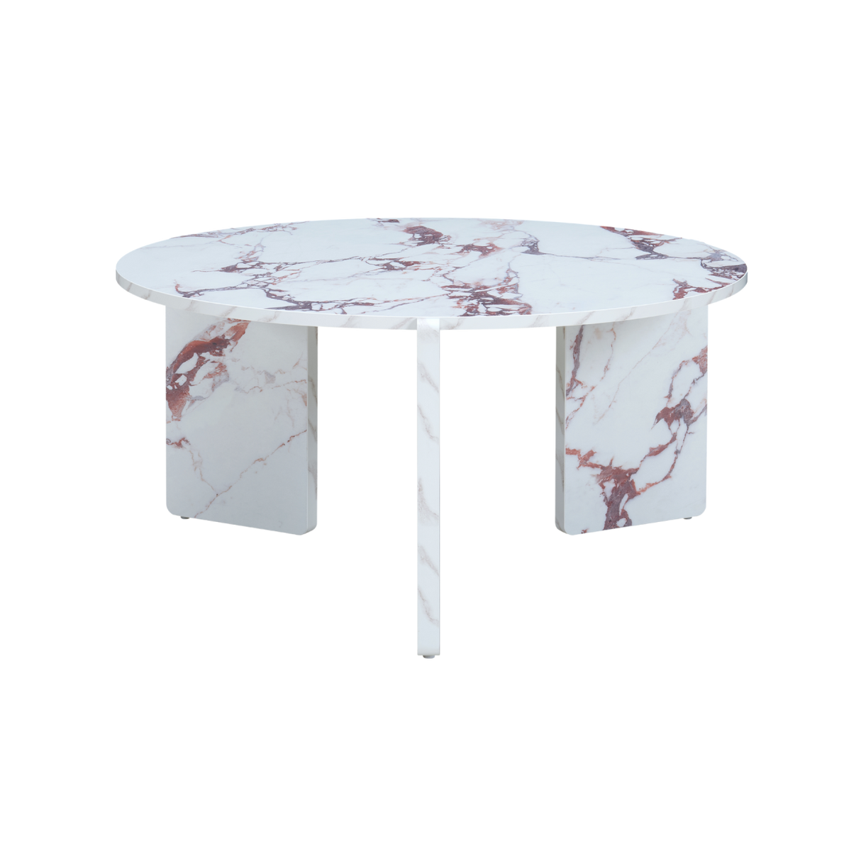 Halo Coffee Table Marble Effect