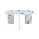 Halo Coffee Table Marble Effect