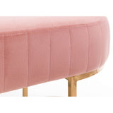 Harrogate Bench - Dusky Pink