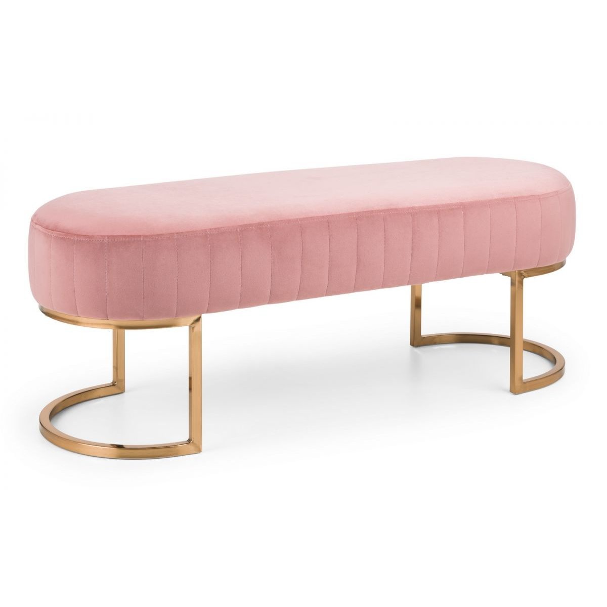 Harrogate Bench - Dusky Pink