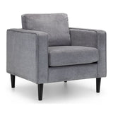 Hayward Armchair - Grey Chenille