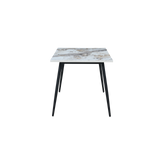 Horizon Medium Dining Table Marble Effect