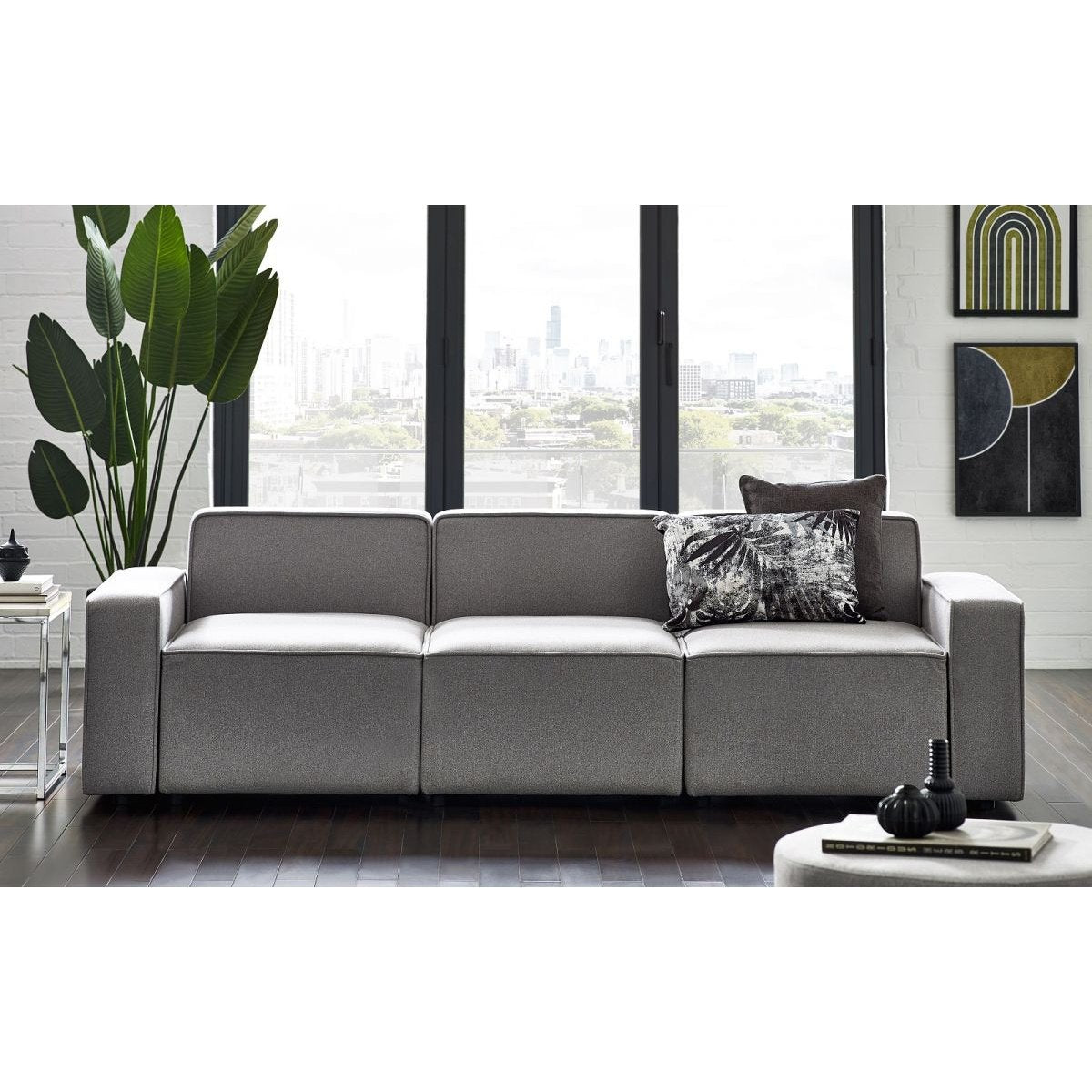 Lago Combination Sofa (Corner Unit) - Grey