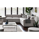 Lago Combination Sofa (Single Seat) - Grey