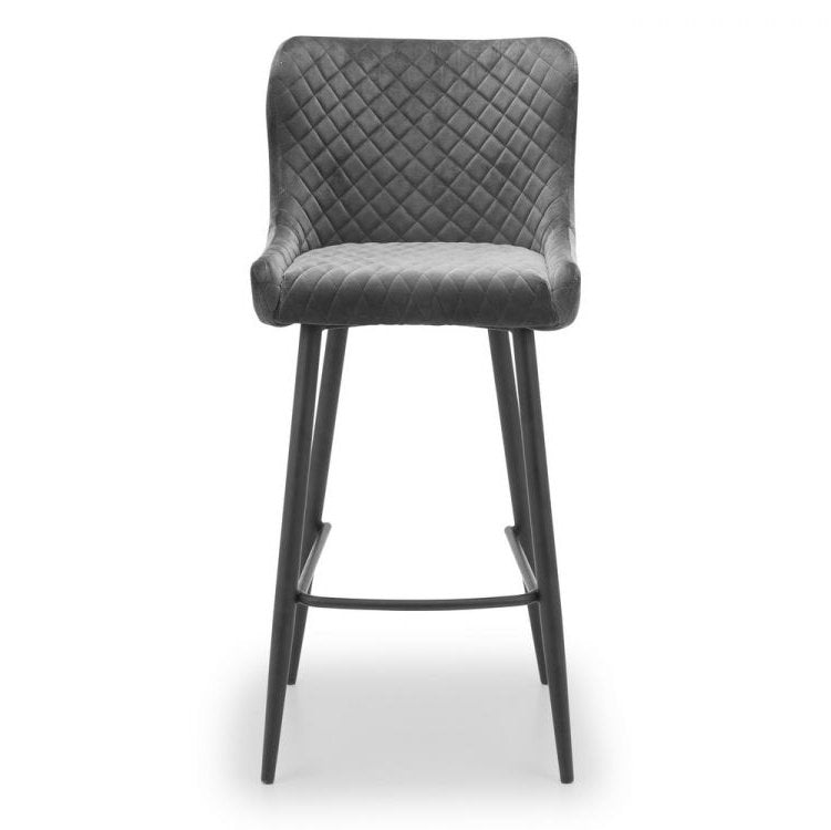 Luxe Bar Stool - Grey