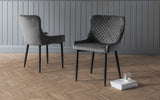 Berwick Dining Table, Luxe Low Grey Bench & 2 Luxe Grey Chairs