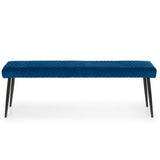 Luxe Low Bench - Blue