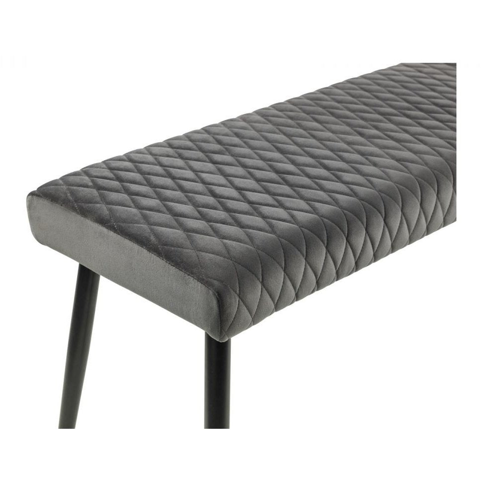 Luxe Low Bench - Grey