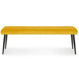 Luxe Low Bench - Mustard