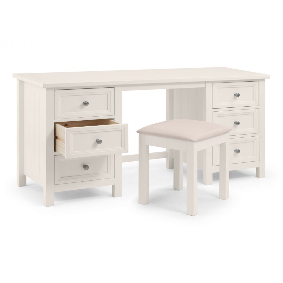 Maine Dressing Table - Surf White