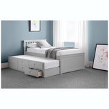 Maisie Bed Light Grey