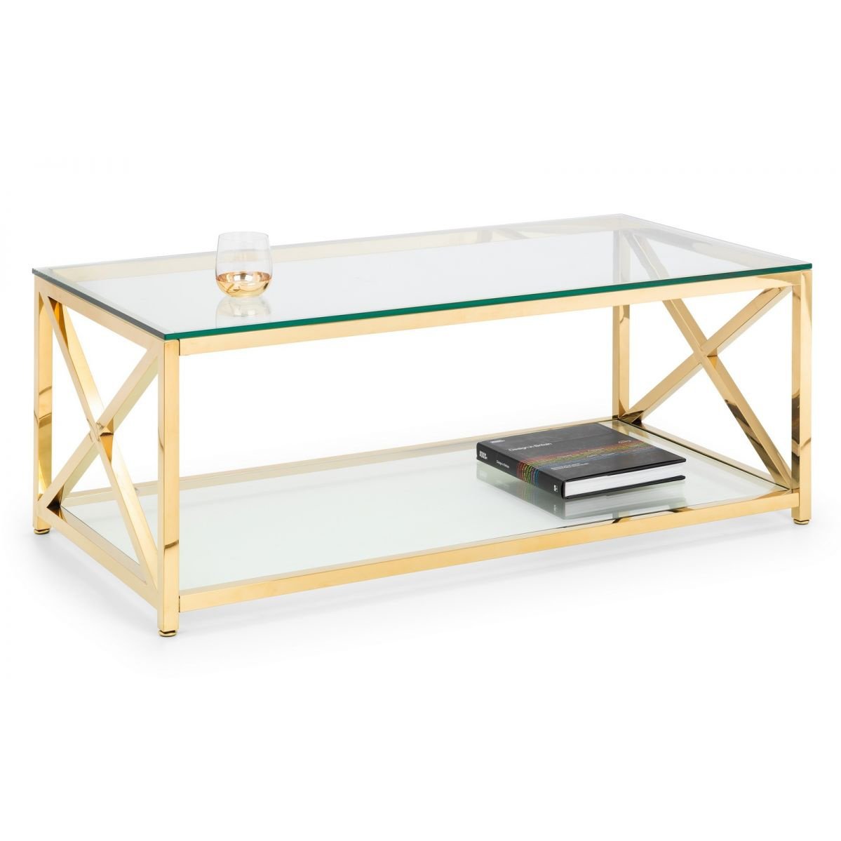 Miami Coffee Table - Gold