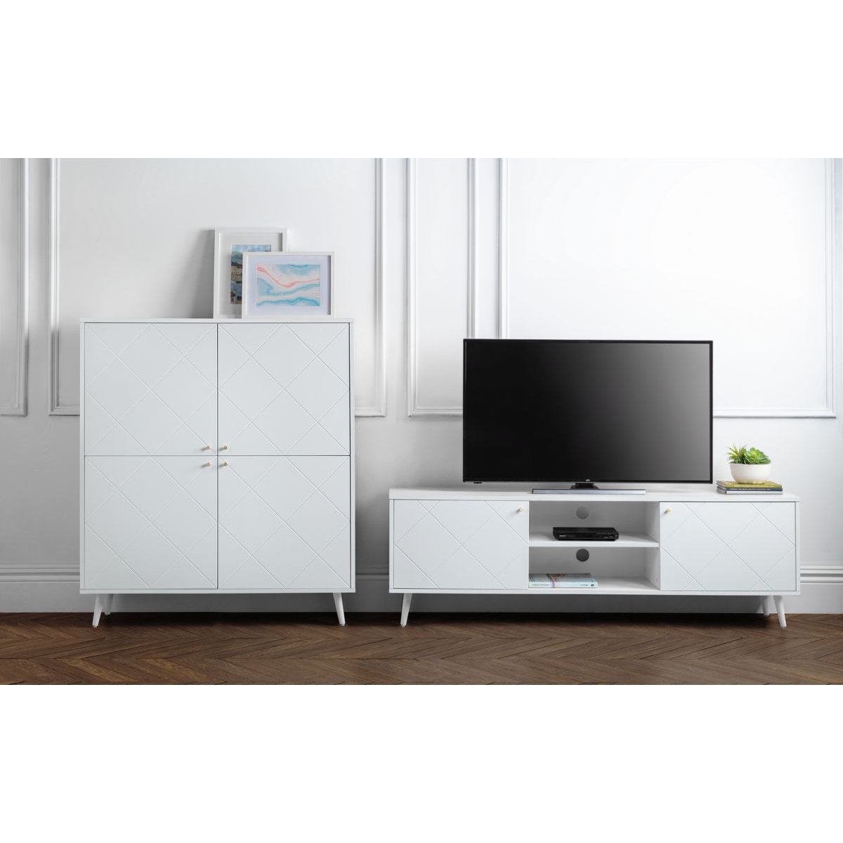 Moritz TV Cabinet - White