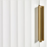Murano 2 Door 1 Drawer Wardrobe - Matte White