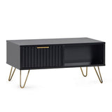 Murano Coffee Table - Matte Black
