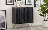 Murano Compact Sideboard - Matte Black