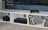 Nebula Gaming Bed with Desk - White