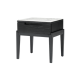 Orchid Bedside Single Drawer - Marble