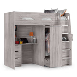 Pegasus Highsleeper - Grey Oak