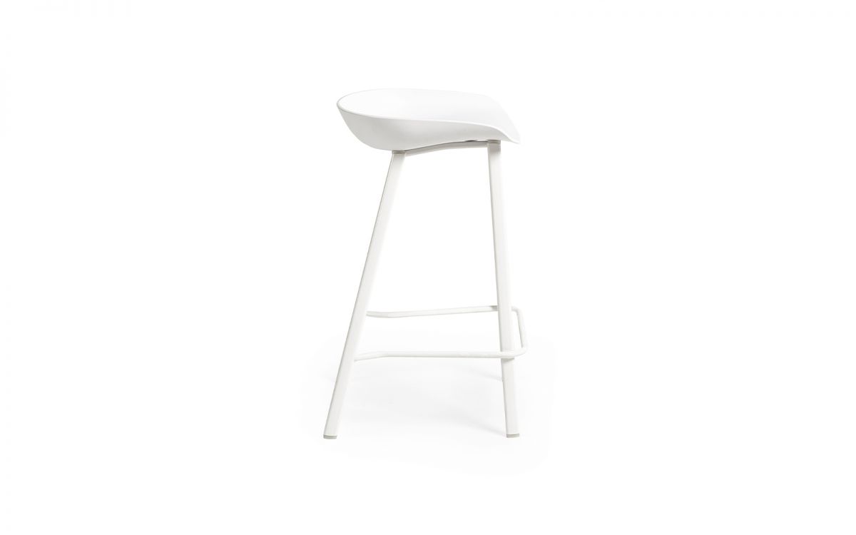 Renzo Bar Stool - White