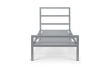 Soto Metal Bed - Silver