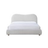 Wave Beds in Olive Soft Weave