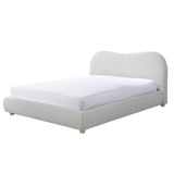 Wave Beds in Olive Soft Weave