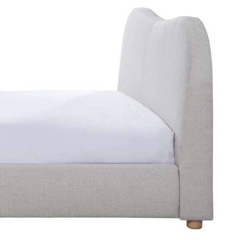 Wave Beds in Olive Soft Weave