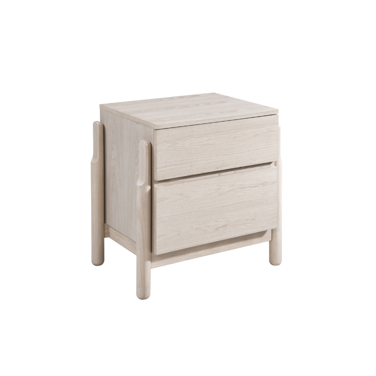 Whisper 2 Drawer Bedside