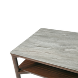 Willow Coffee Table With Shelf
