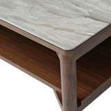 Willow Coffee Table With Shelf