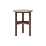 Willow Lamp Table With Shelf