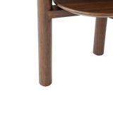 Willow Lamp Table With Shelf