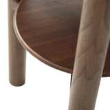 Willow Lamp Table With Shelf