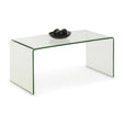 Amalfi Bent Glass Coffee Table Julian Bowen 