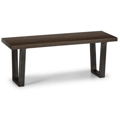 Brooklyn Bench - Dark Oak