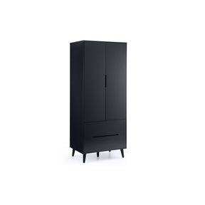 Alicia Combination Wardrobe - Anthracite Julian Bowen 