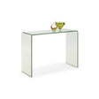 Amalfi Bent Glass Console Table Julian Bowen 