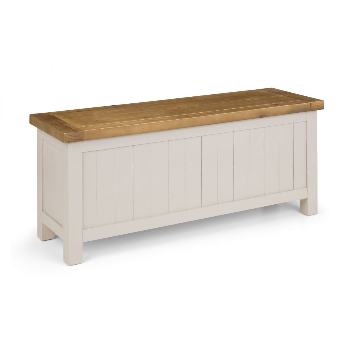 Aspen Storage Bench - Grey Wash