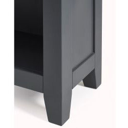 Bordeaux Tall Bookcase - Dark Grey