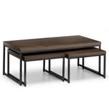 Brooklyn Bench - Dark Oak